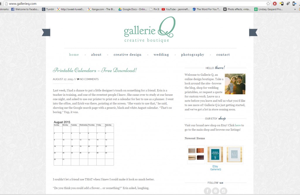 Gallerie Q V1 screenshot 1