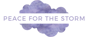 Peace for the Storm cloud logo