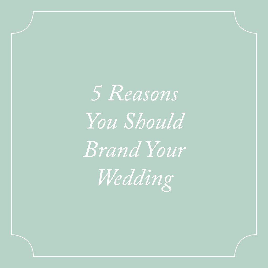 Gallerie Q Instagram - 5 Reasons You Should Brand Your Wedding