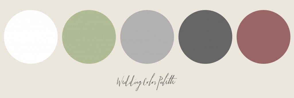 Updated Wedding Color Palette