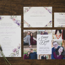 Amanda and Jonathan’s Wedding Stationery & Signage | Walpole, NH